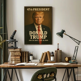 Donald Trump Visionary Leader Photography Realism Patriotic Collector Tribute Edition Poster