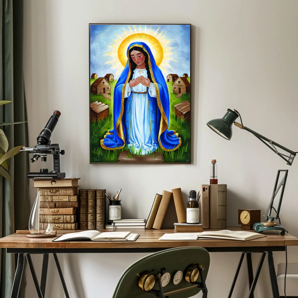 The Radiant Virgin Mary Poster