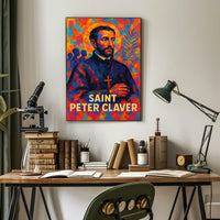Saint Peter Claver Poster