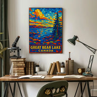 Great Bear Lake Canada Poster