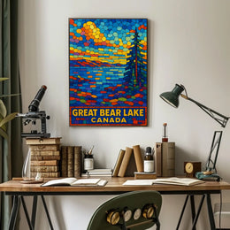 Great Bear Lake Canada Poster