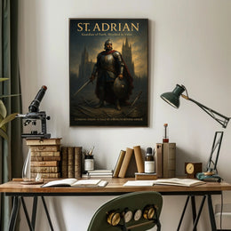 St. Adrian Guardian of Faith Poster PosterGoat
