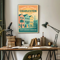 Explore The Charm Of Charleston Poster