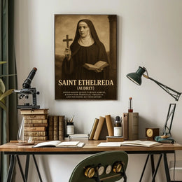 Saint Etheldreda (Audrey) Poster
