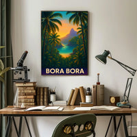 Bora Bora Paradise Poster