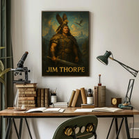 Jim Thorpe Legendary Figure Poster