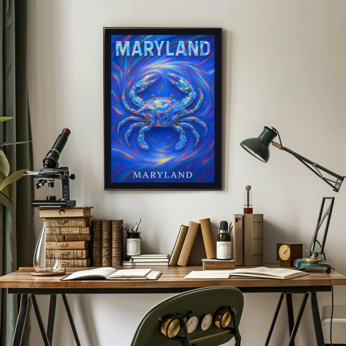Maryland Blue Crab Poster