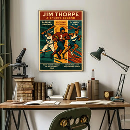 Jim Thorpe A Sports Legend Poster