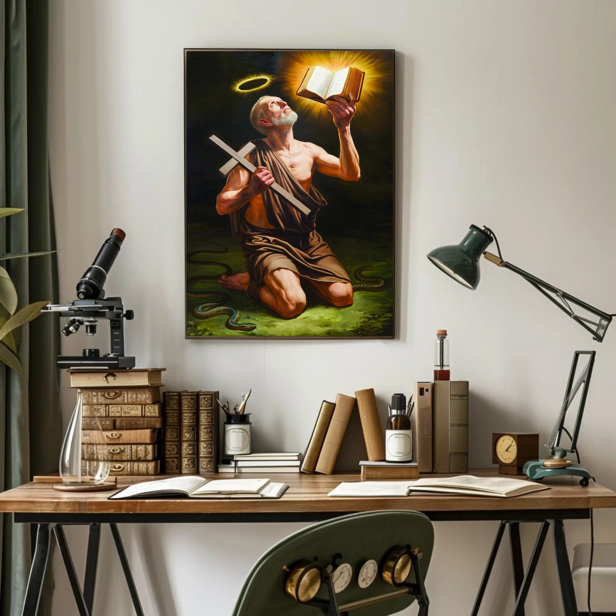 Divine Contemplation Poster