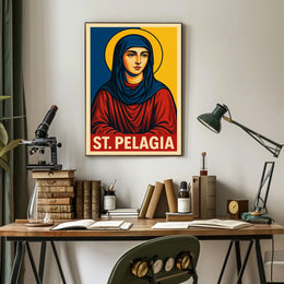 St. Pelagia Poster