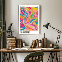 Retro Collection 2024 Abstract or Artistic Poster PosterGoat