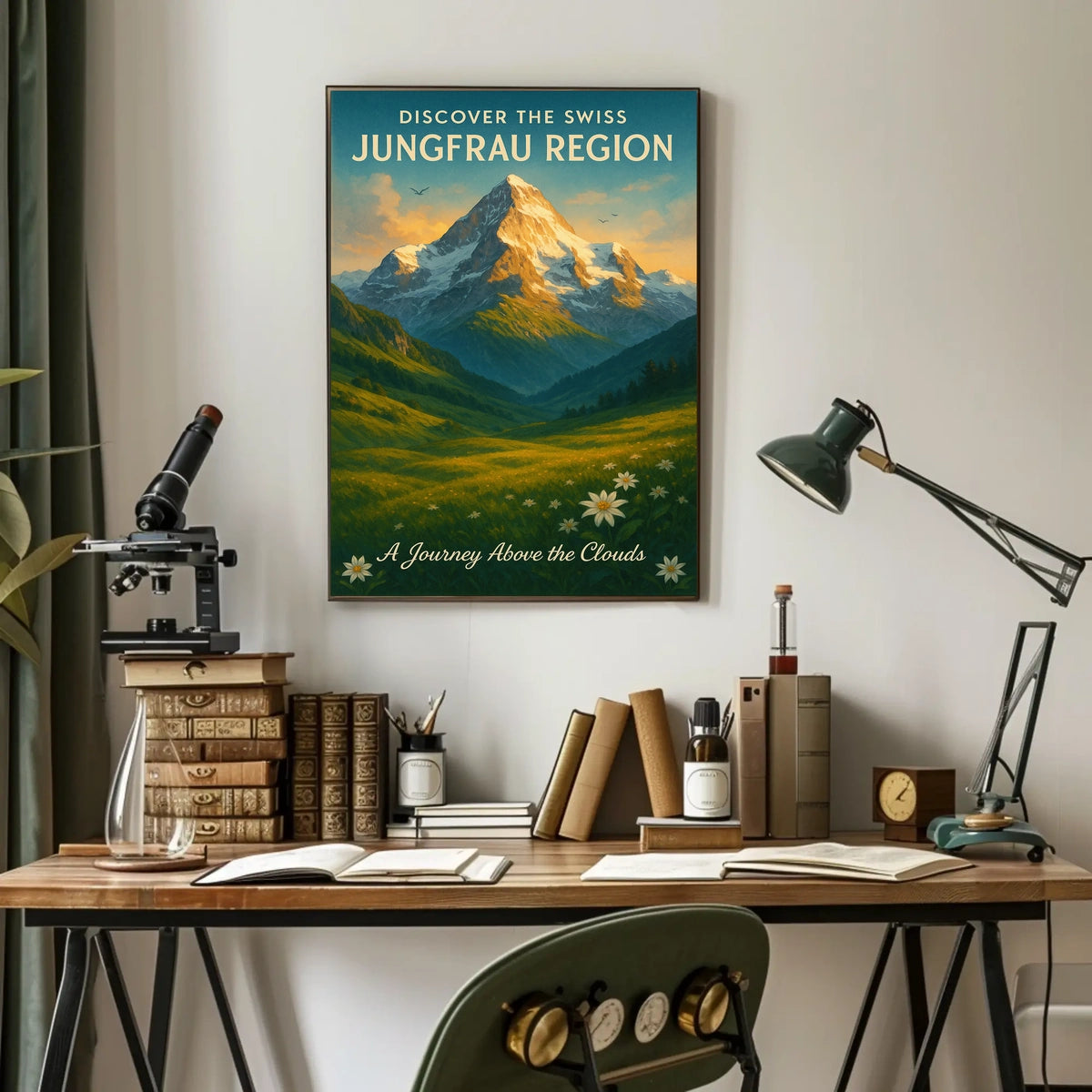 Discover the Swiss Jungfrau Region Poster