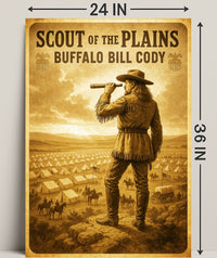 Buffalo Bill Cody Scout of the Plains Poster PosterGoat