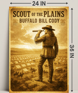 Buffalo Bill Cody Scout of the Plains Poster PosterGoat