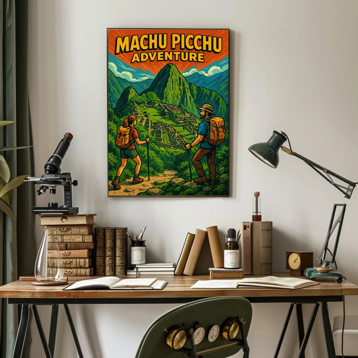 Machu Picchu Adventure Poster