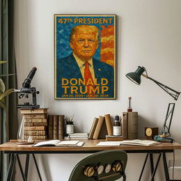 Donald Trump Vision of Triumph Poster