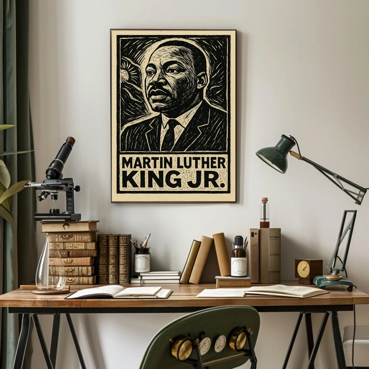 Martin Luther King Jr. Inspirational Poster