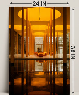 Modern Architectural Elegance Modern Poster