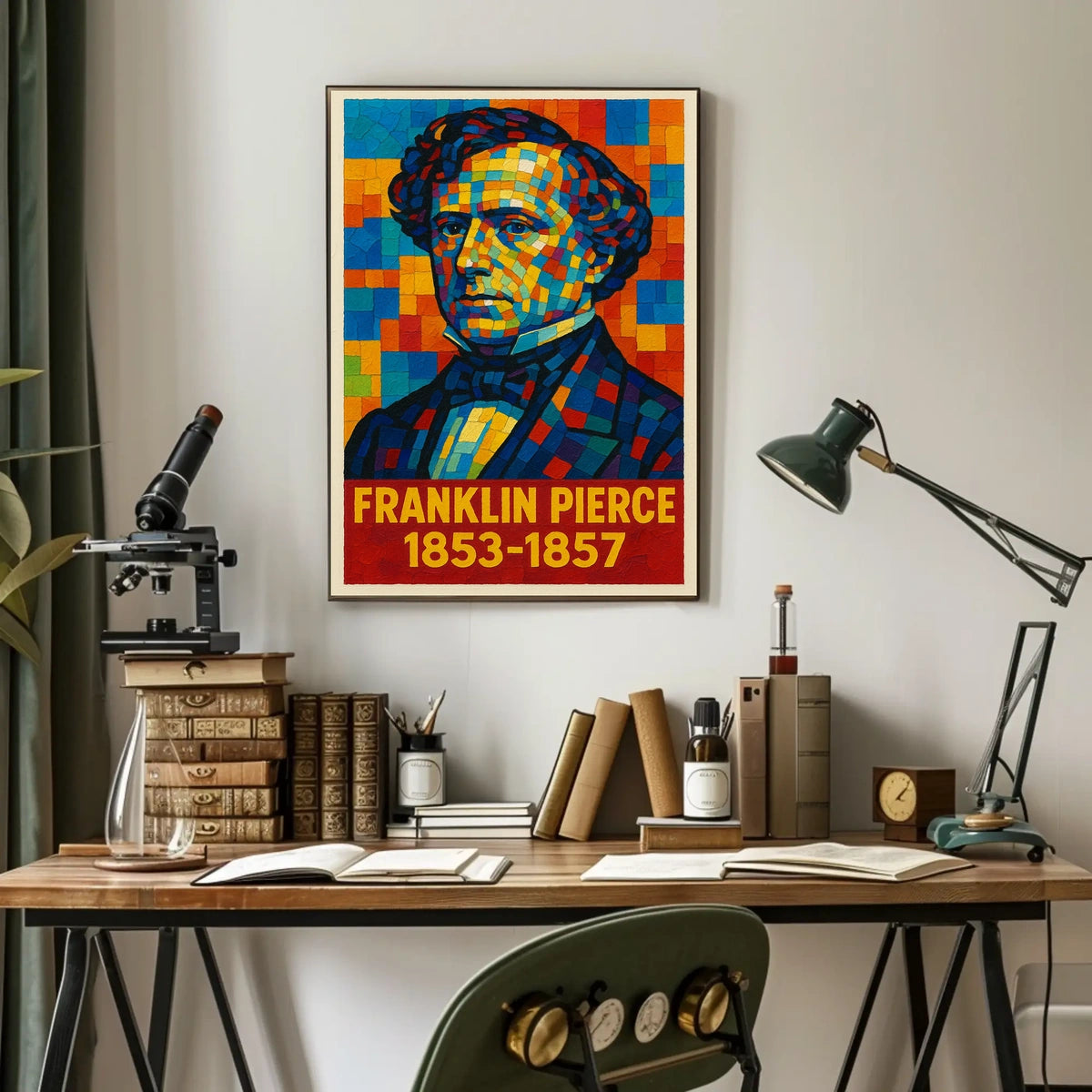 Franklin Pierce 14Th President Poster