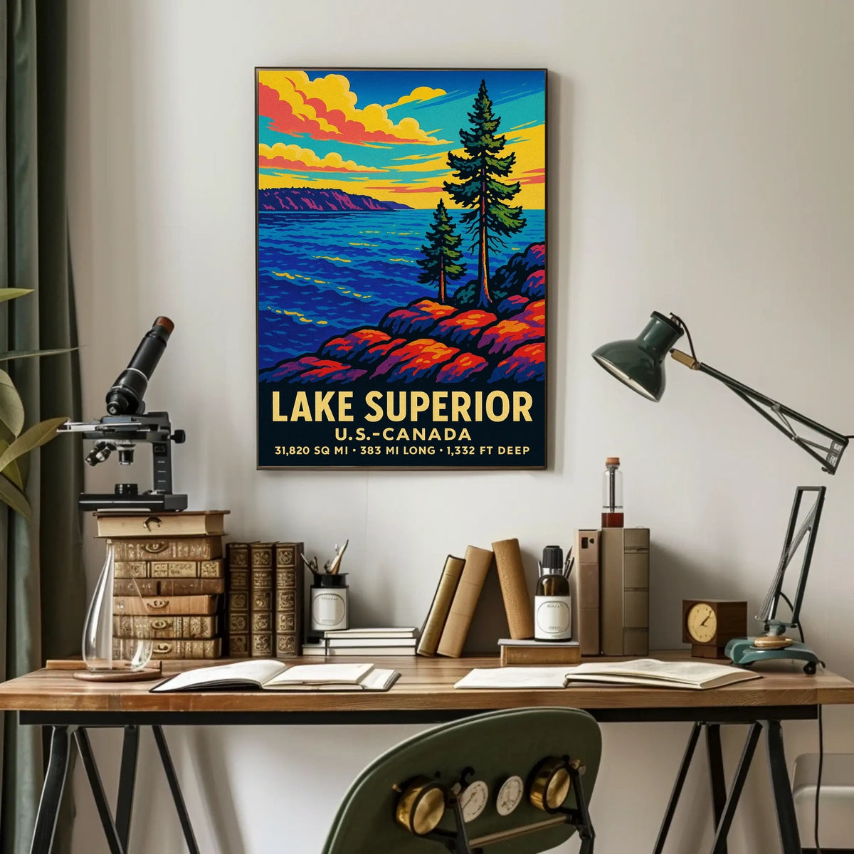 Lake Superior Scenic Poster