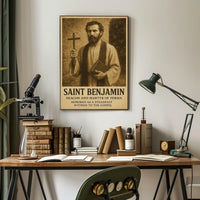 Saint Benjamin Deacon And Martyr Of Poster