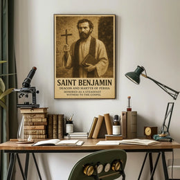 Saint Benjamin Deacon And Martyr Of Poster