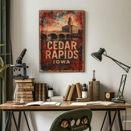 Cedar Rapids, Iowa Poster