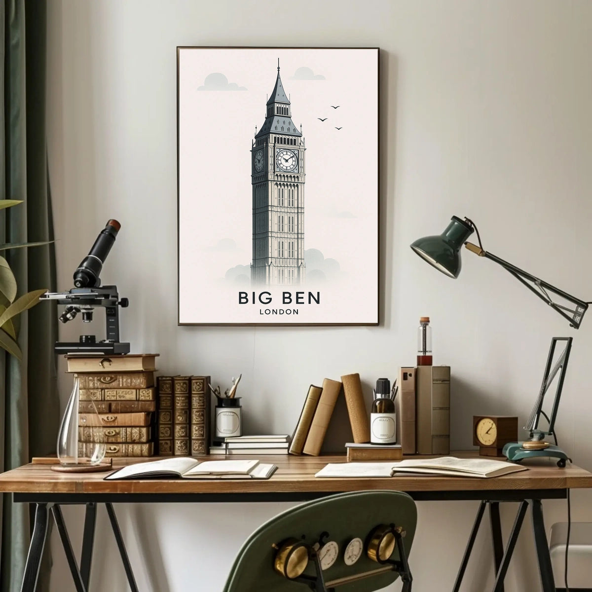Big Ben in London Poster