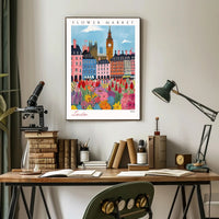 London Flower Market 2024 Poster PosterGoat
