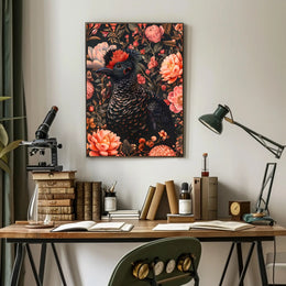 Floral Majesty Wall Art Print for Home Decor