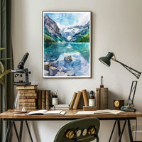Albertas Majestic Landscape Poster