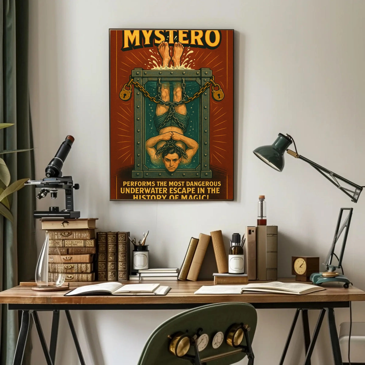 Mysteros Daring Escape Poster