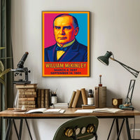 William Mckinley Presidential Tenure Poster