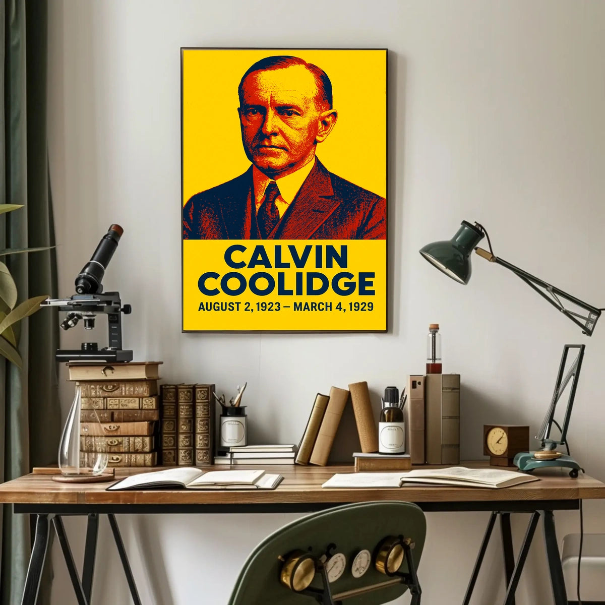Calvin Coolidge Poster