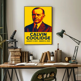 Calvin Coolidge Poster