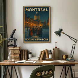 Noël Du Vieux-Port Poster