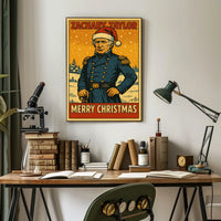 Zachary Taylor Merry Christmas Poster