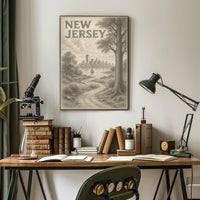 New Jersey Landscape Poster