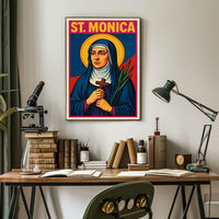 St. Monica Poster