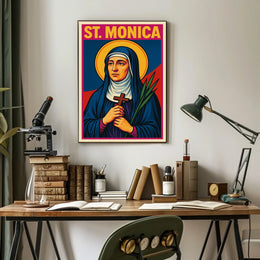 St. Monica Poster