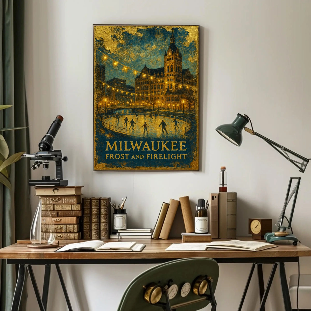 Milwaukee Frost And Firelight Poster