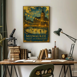 Milwaukee Frost And Firelight Poster