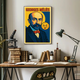 Georges Méliès Cinematic Pioneer Poster