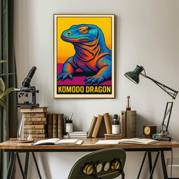 Komodo Dragon Poster