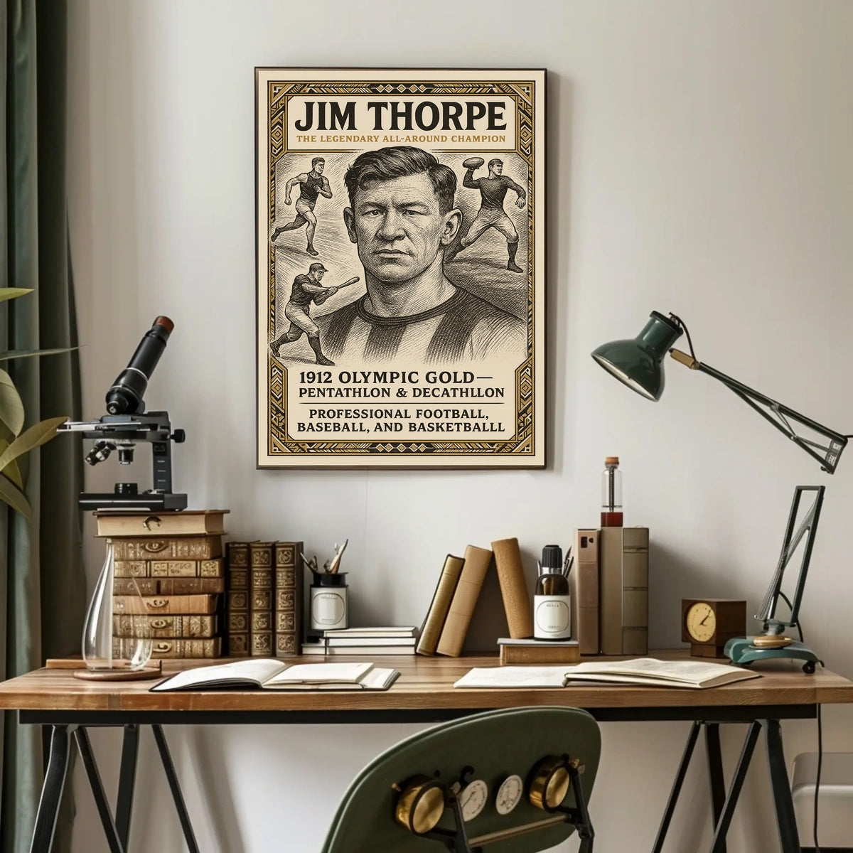 Celebrating a Legendary Athlete Poster