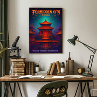 Forbidden City Enchantment in Cultural or Heritage Poster