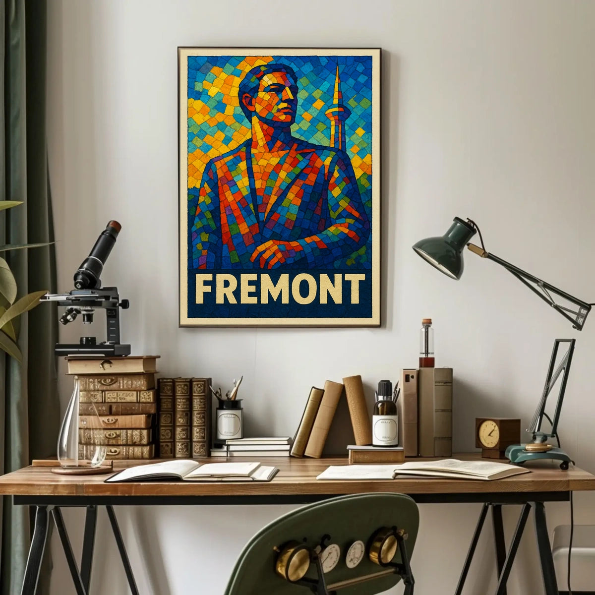Fremont Mosaic Poster
