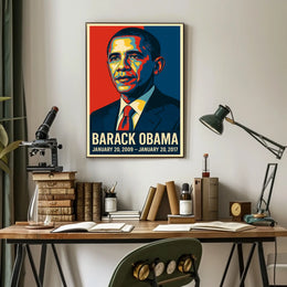 Barack Obama Presidential Term Poster
