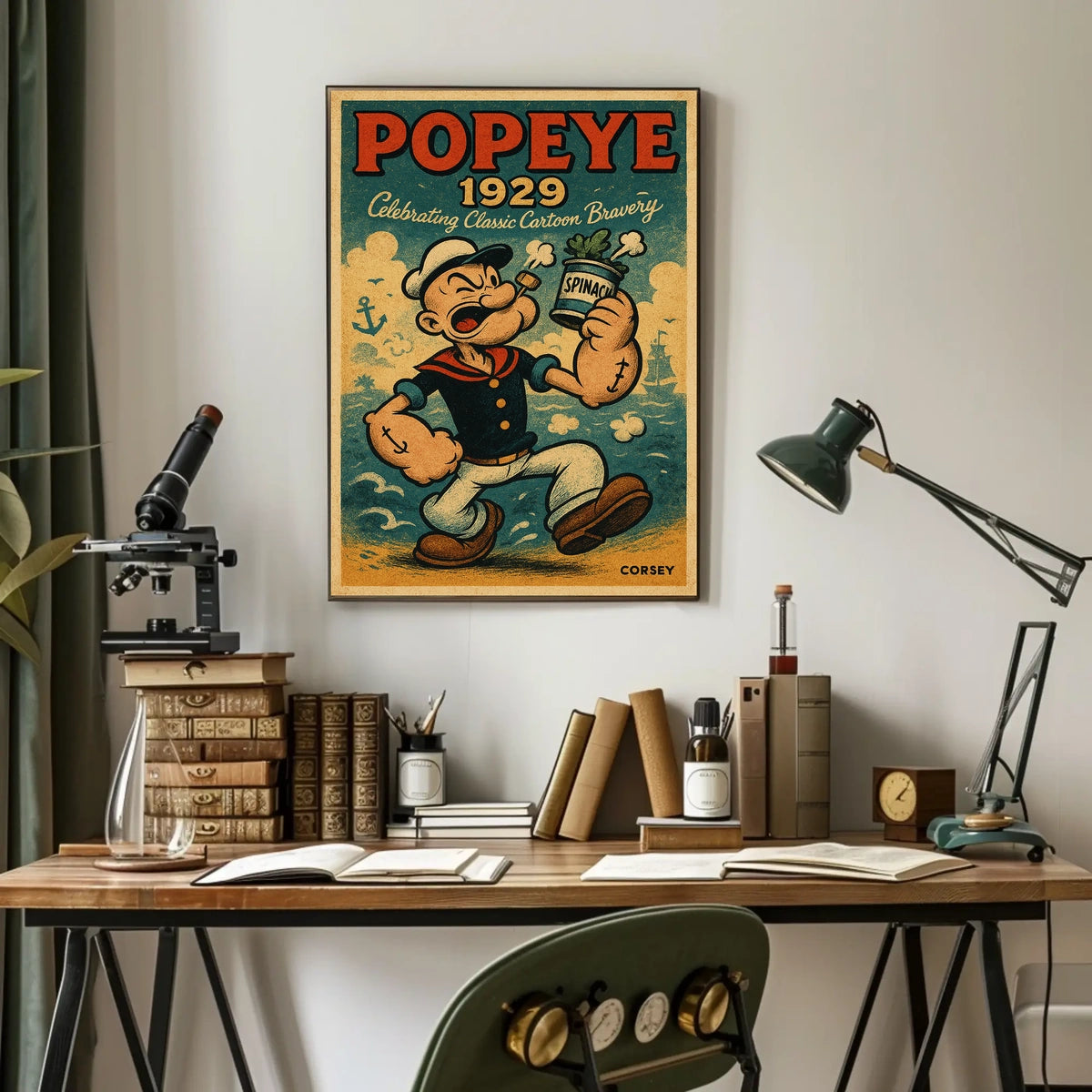 Popeye 1929 Art Poster POP-170