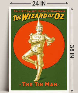 The Wizard of Oz The Tin Man Poster PosterGoat